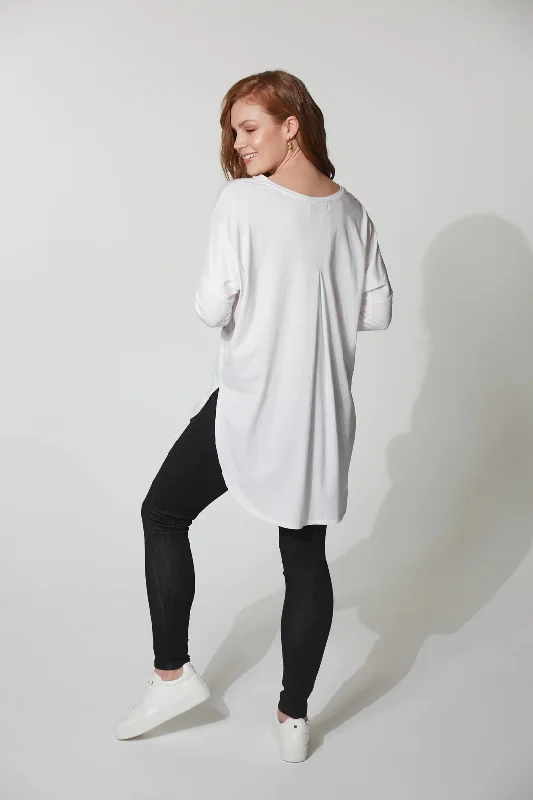 Haven Tavini Long Sleeve T-Shirt - Snow