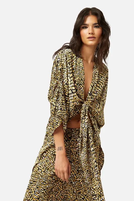 Traffic People Midtown Mayhem Kimono Drape