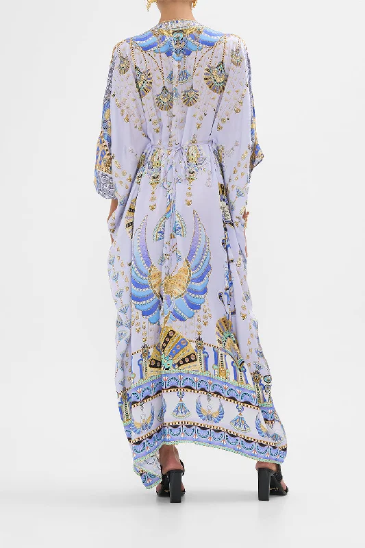 SPLIT SLEEVE KAFTAN WITH HARDWARE UNDER SCARAB SKIES