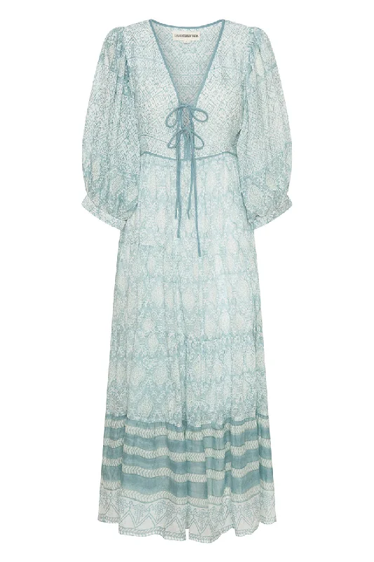 Jasmine Maxi Dress - Sea Mist