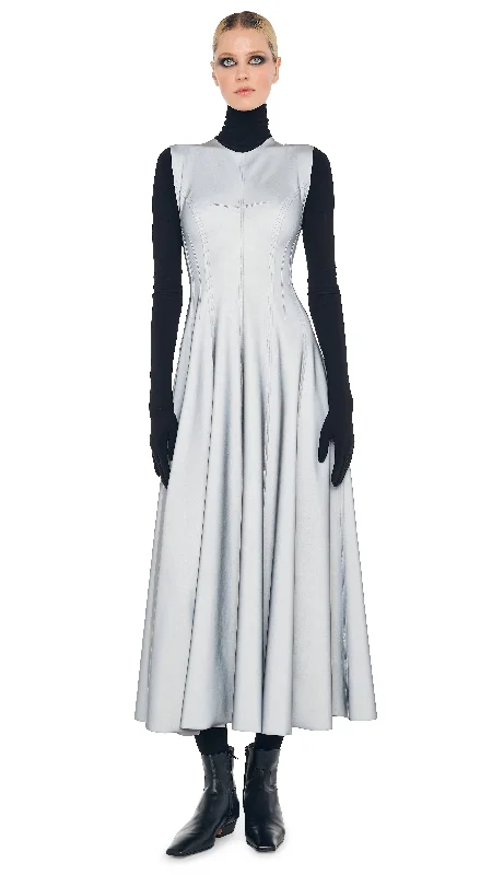 SLEEVELESS LONG GRACE DRESS