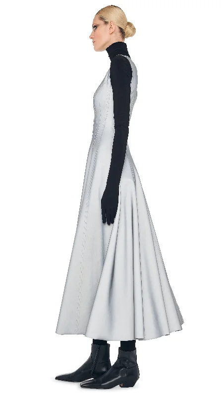 SLEEVELESS LONG GRACE DRESS