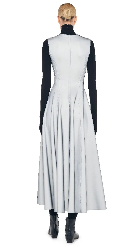 SLEEVELESS LONG GRACE DRESS