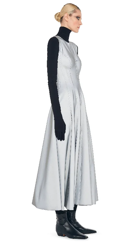 SLEEVELESS LONG GRACE DRESS