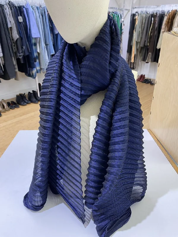 Armani Pleated Silk Scarf