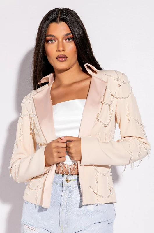 CAMP BEADED BLAZER