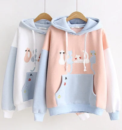 Cat hoodie sweater yv5096