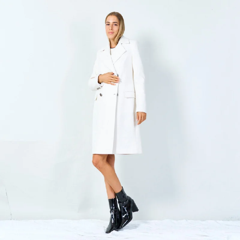 Classic double-breasted trench coat wholesale