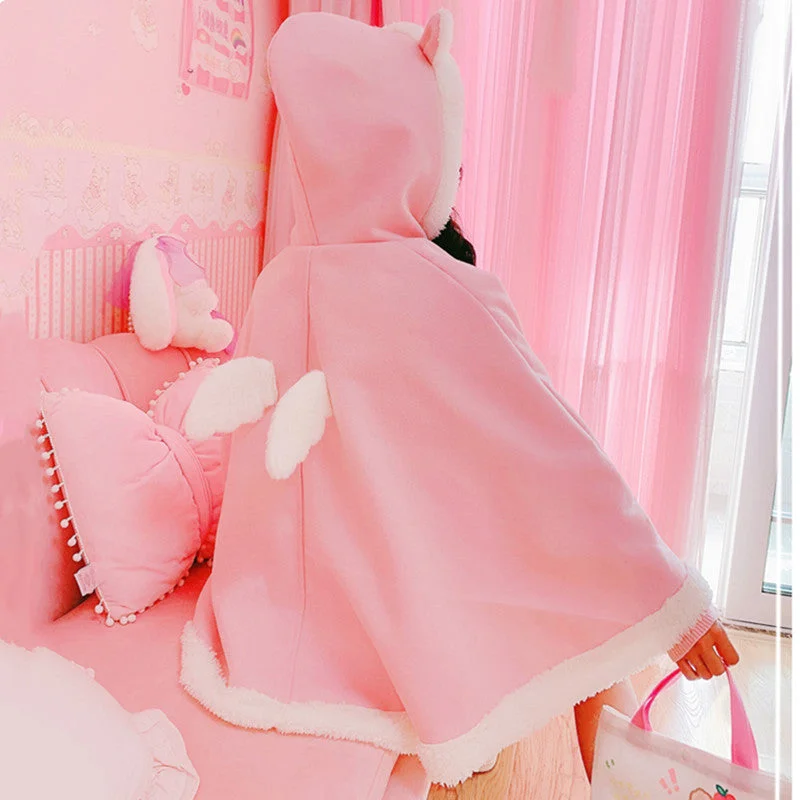 Cute wings pink jacket YV43618