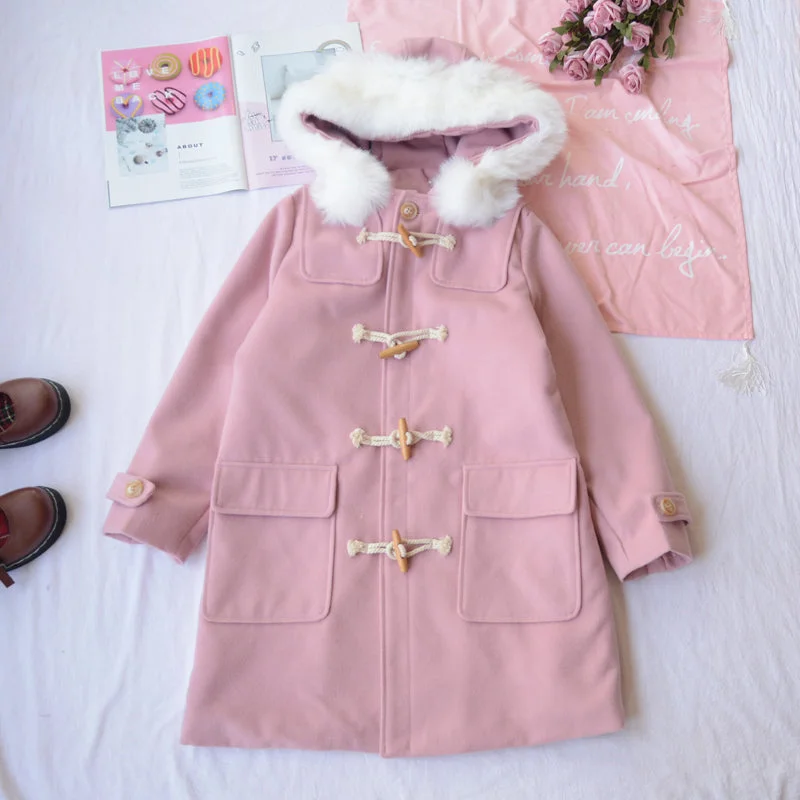 Cute woolen coat YV40957