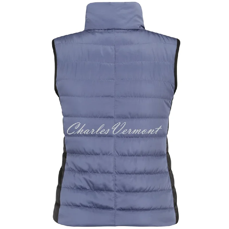 Doris Streich Lightly Padded Gilet - Style 569189-56 (Denim Blue)