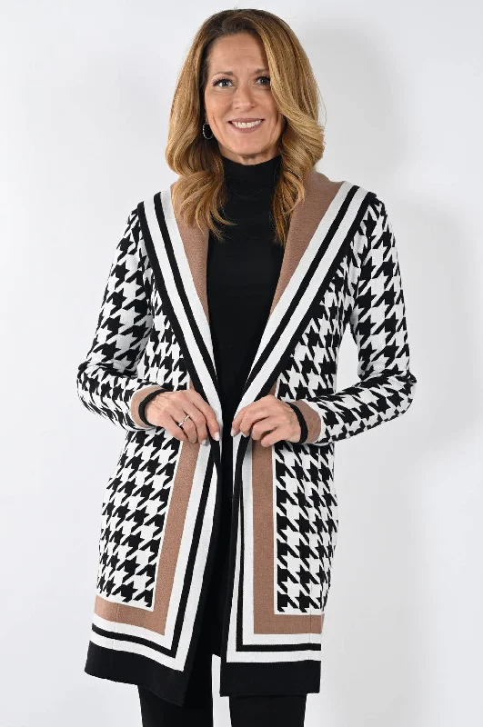 Frank Lyman - 233881U Houndstooth Coatigan