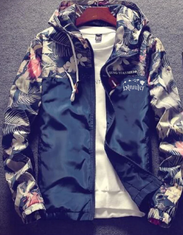 Hawaii Islander Palm Floral Jacket