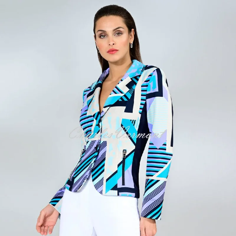 I'cona Printed Blazer Jacket - Style 67234-60218-76