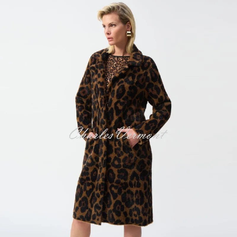 Joseph Ribkoff Animal Print Coat - Style 244956