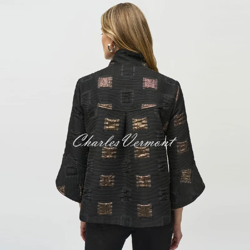 Joseph Ribkoff Geometric Trapeze Jacket - Style 244205