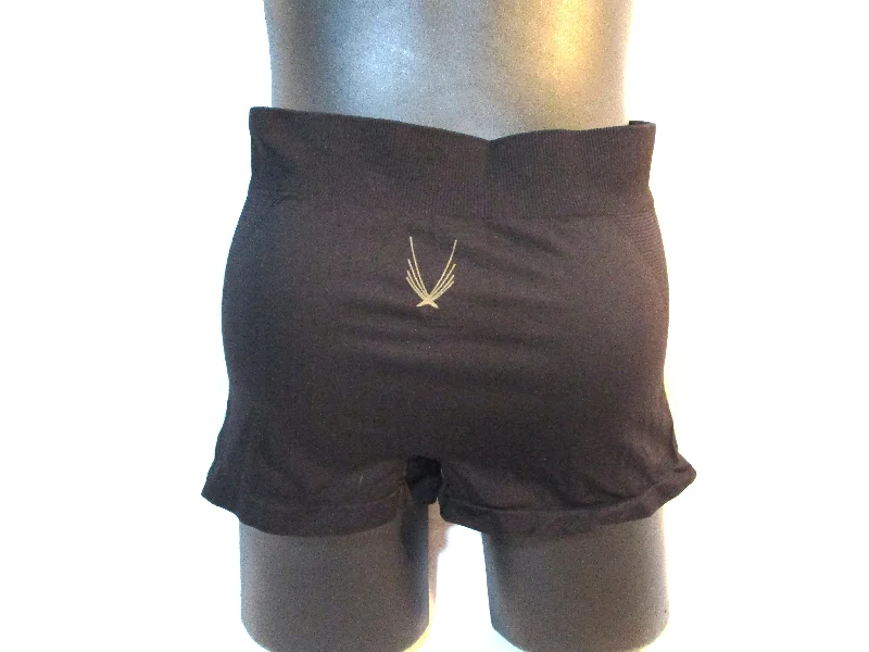 LUCAS HUGH Hottie Bootie KNIT SHORTS L BLACK Running