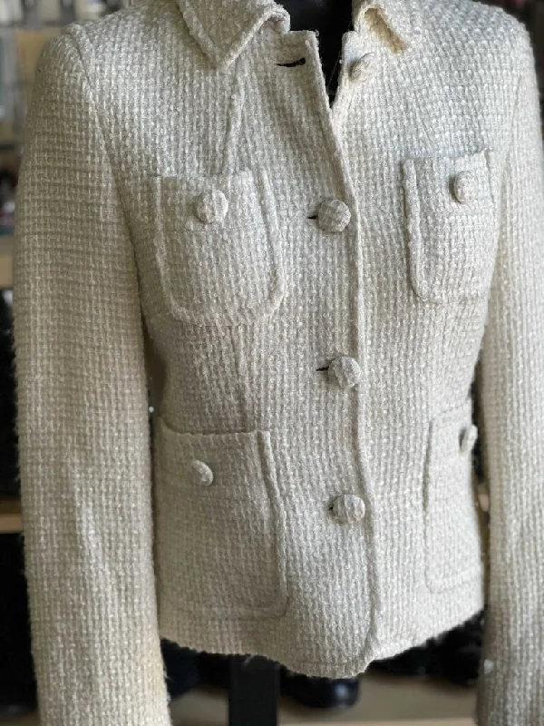 Mario Serrani Tweed Blazer 8