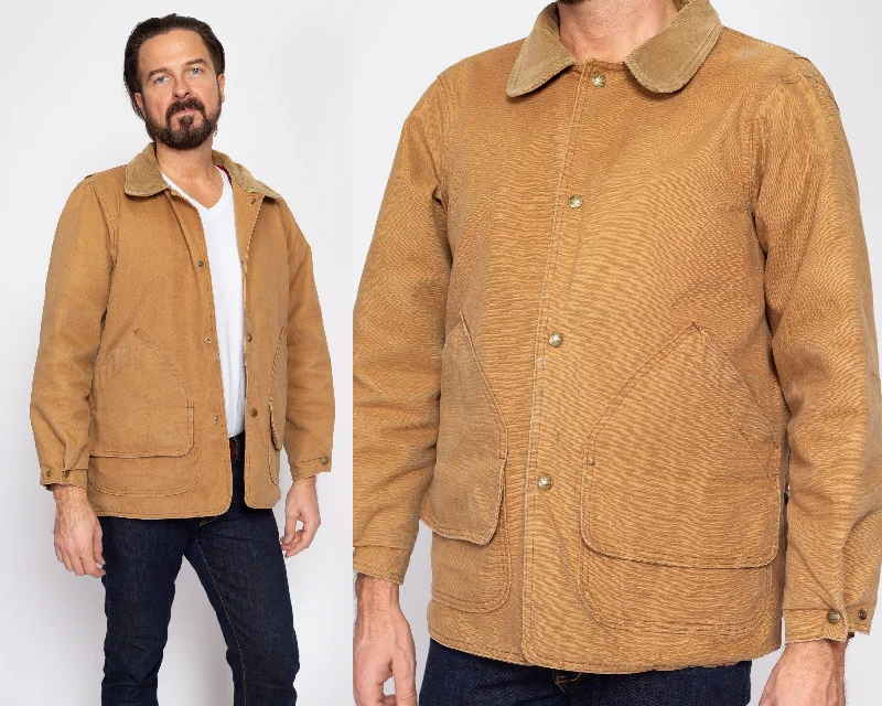 Medium 70s Woolrich Canvas Hunting Jacket