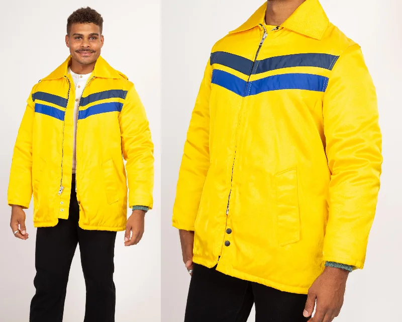 Medium 70s Yellow Fireman Jacket