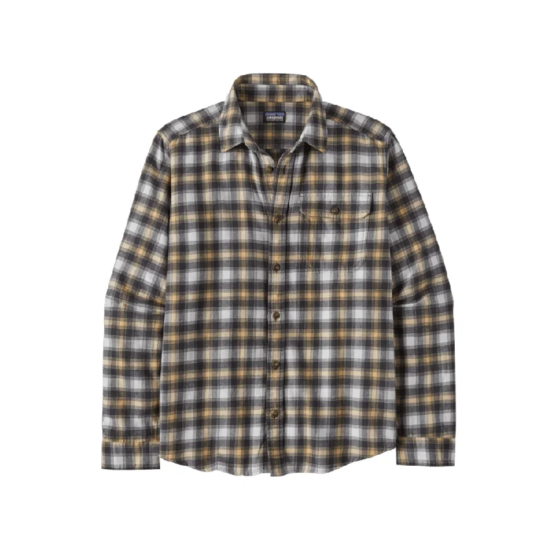 Men's Long-Sleeved Lightweight Fjord Flannel Shirt