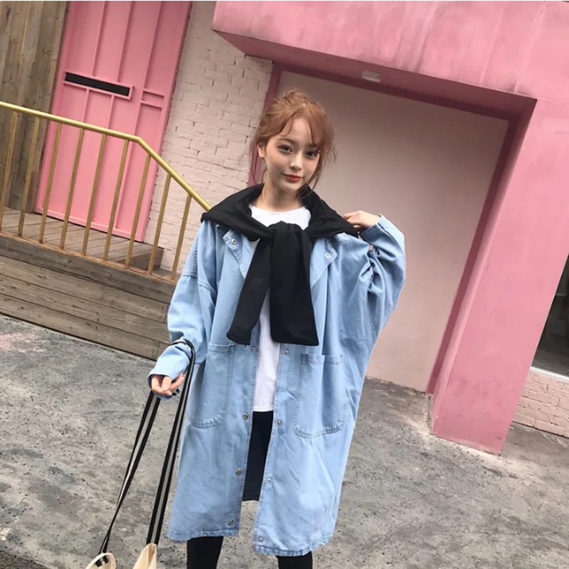 New bf wind loose denim jacket YV2168