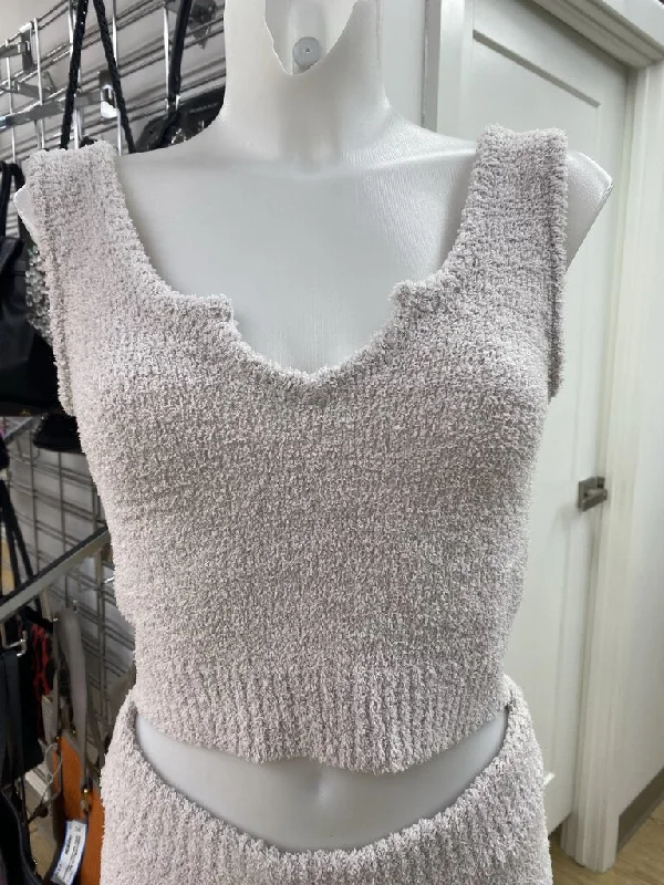 Nia knubby knit cami S