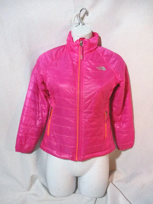 NORTH FACE JACKET Coat Jacket Winter SKI NEON PINK BERRY 7/8