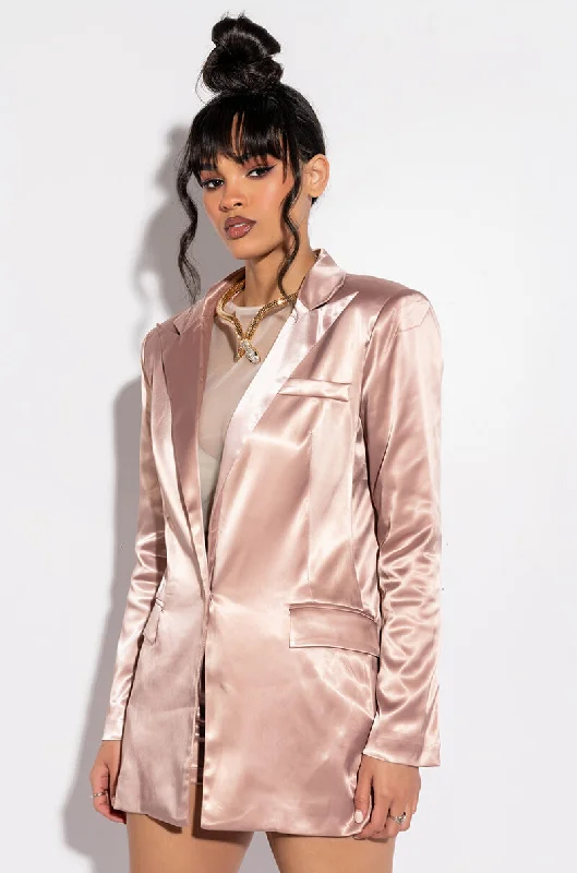 PASSIONE SATIN BLAZER