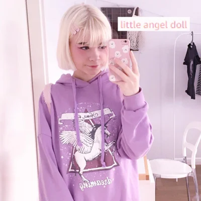 Purple Unicorn Hoodie YV41000