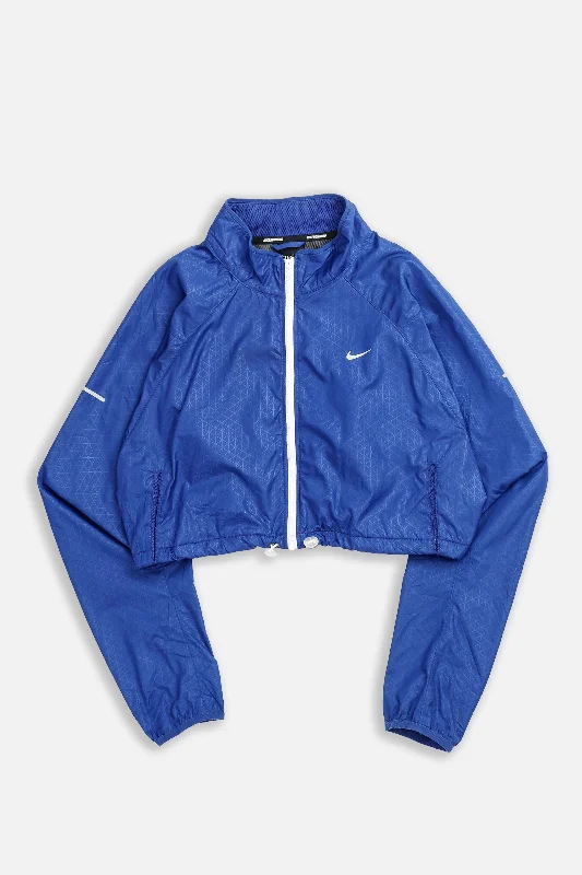 Rework Nike Crop Windbreaker - XL