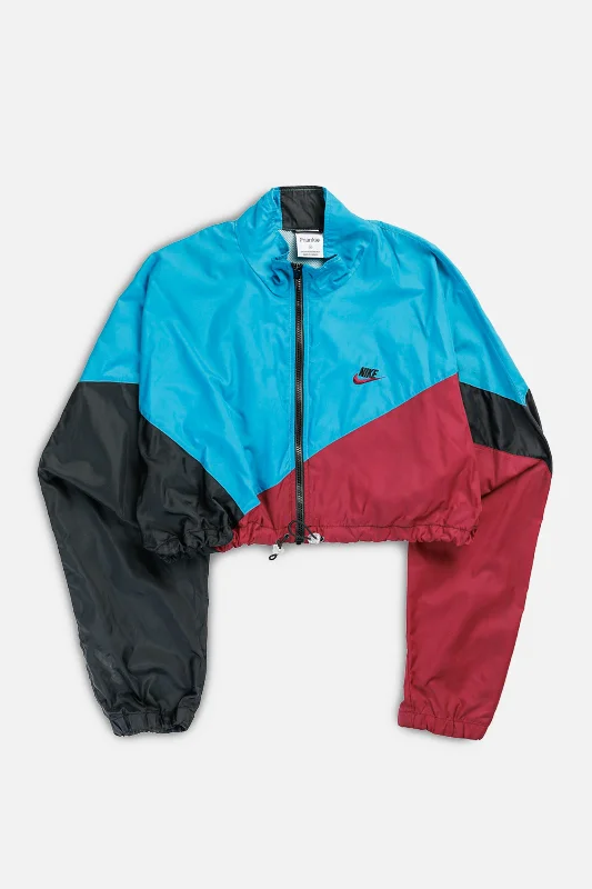 Rework Nike Crop Windbreaker - XL