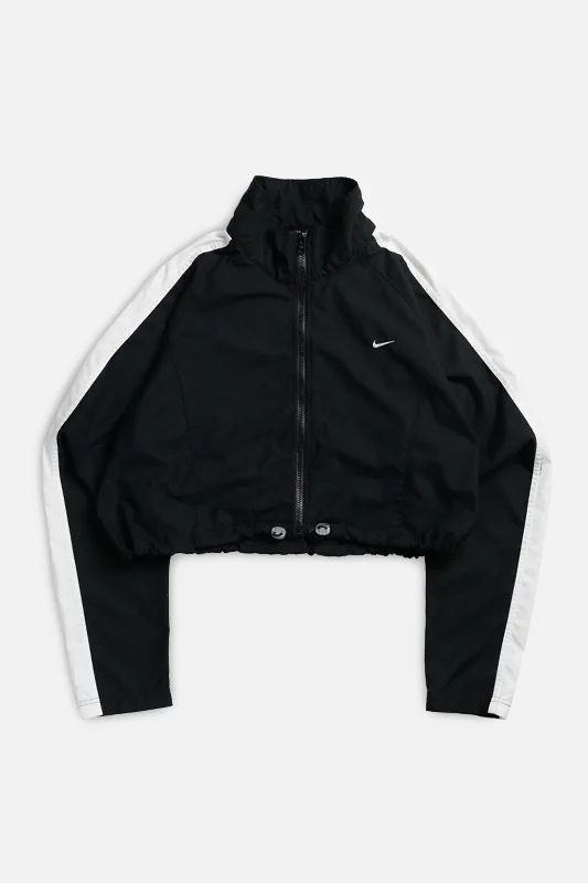 Rework Nike Crop Windbreaker - XL