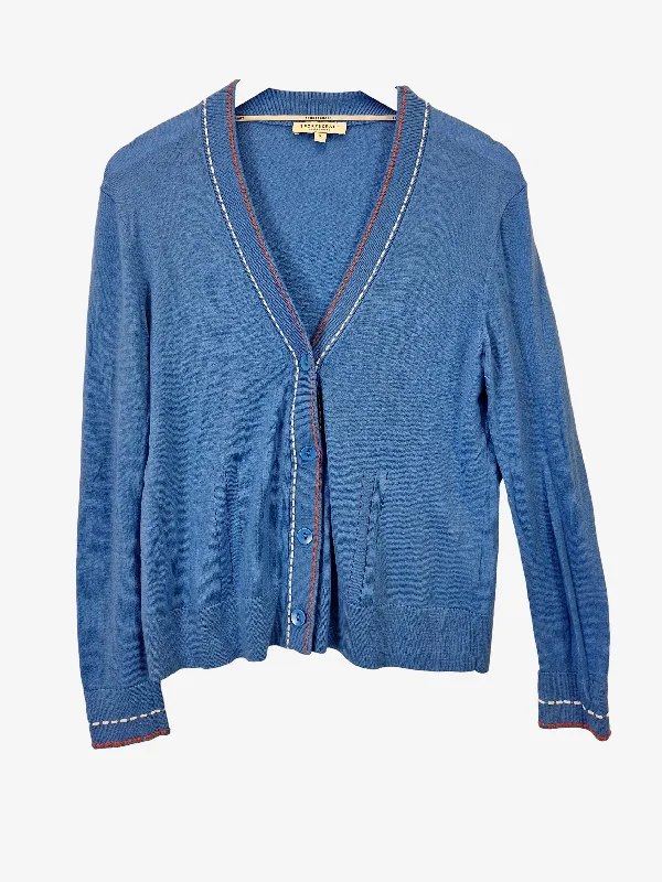 Sportscraft Classic Lounge Sky Cardigan Size S