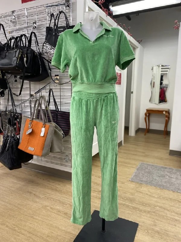 Sporty & Rich velour set L