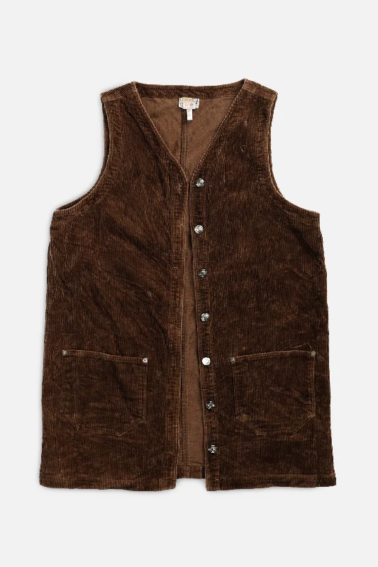 Vintage Corduroy Vest - S