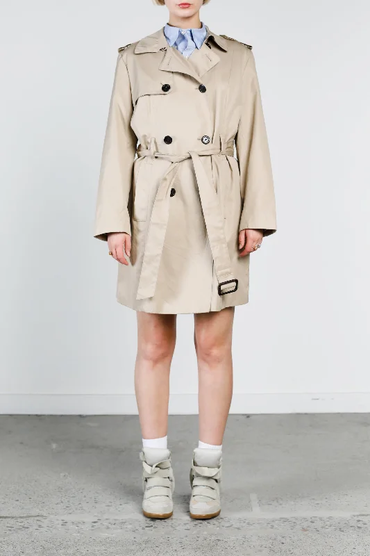 Vintage Trench Coat - Women's S