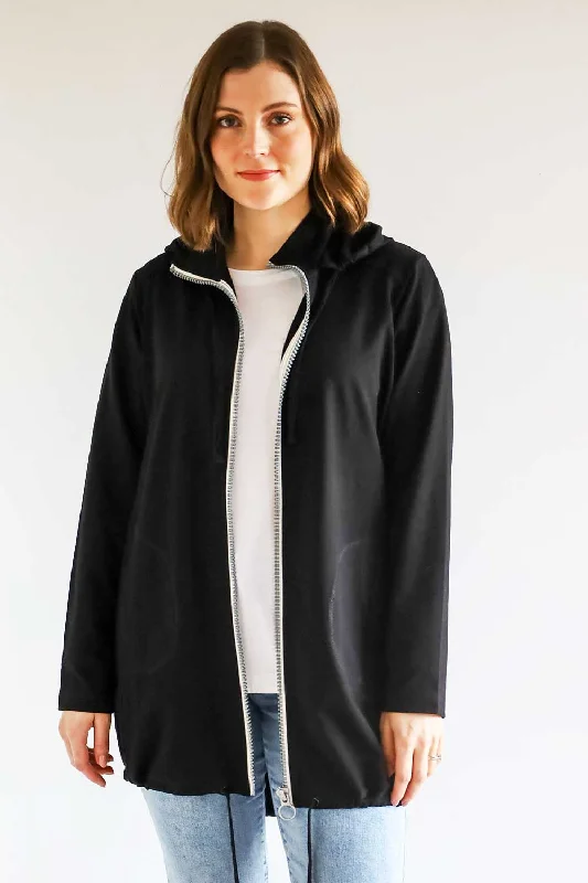 White on Black - PHW-47 Long Sweat Jacket