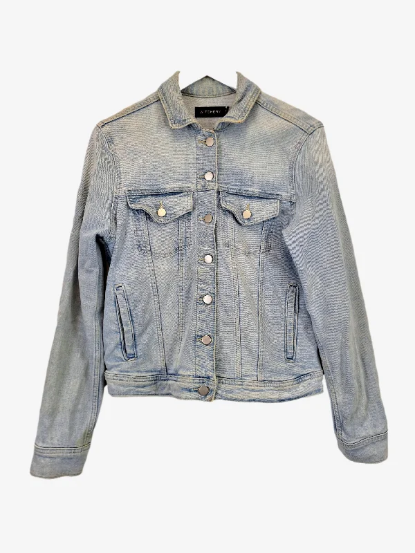 Witchery Essential Light Wash Denim Jacket Size 10