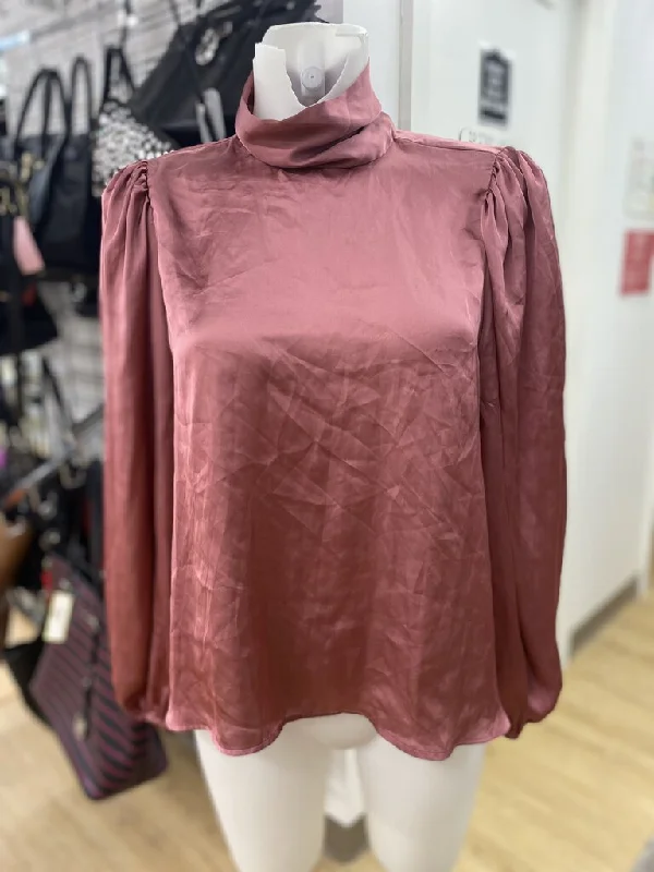 Zara satin top NWT M